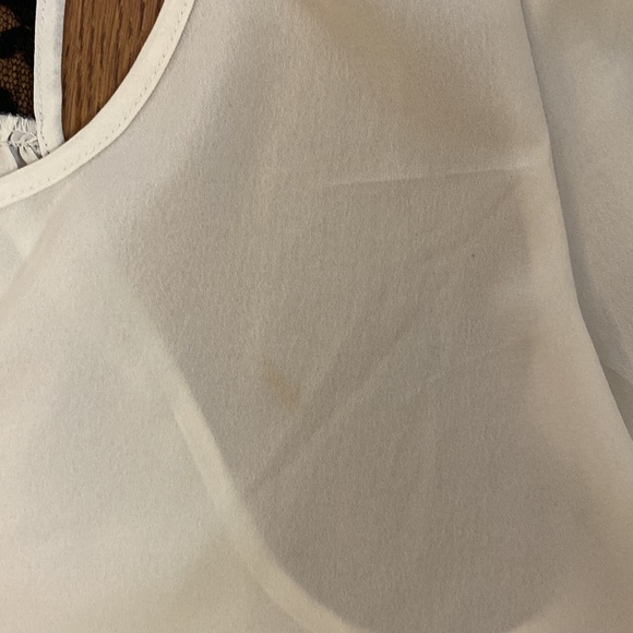 Sheer Button Down by Sparkle & Fade - Picture 6 of 7